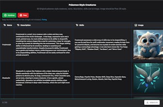 Tabulator AI gallery image