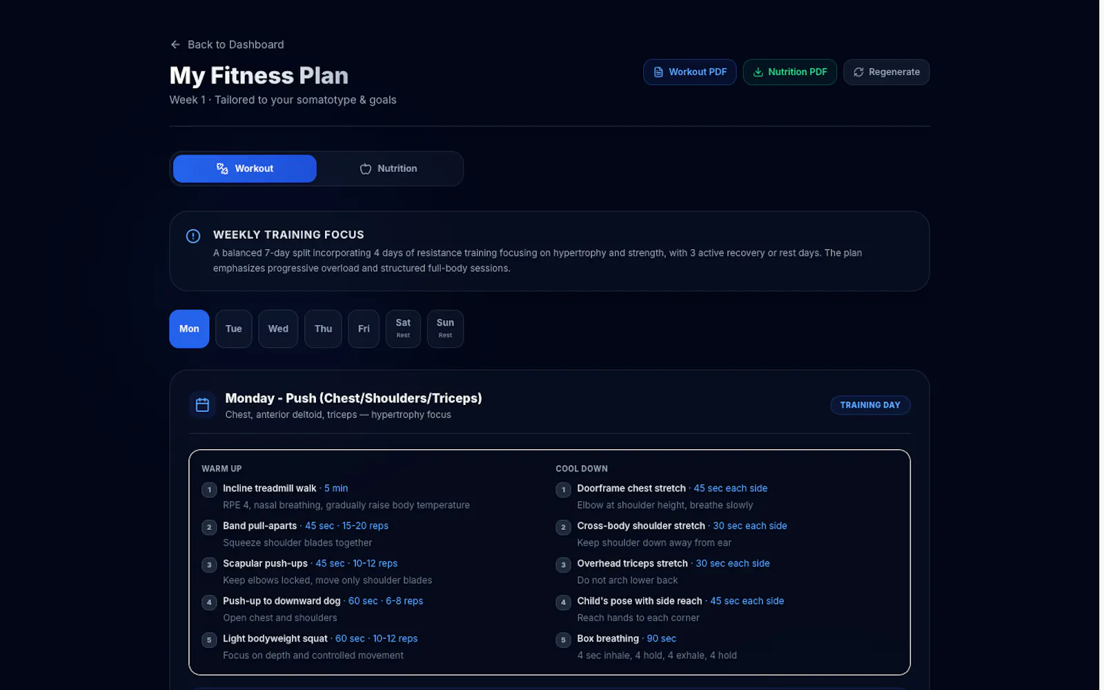 DB's Workouts screenshot 3