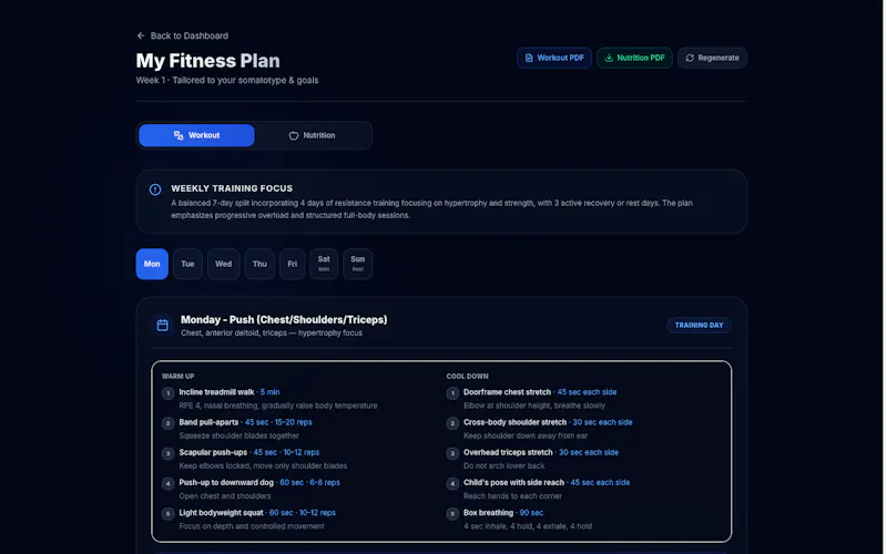 DB's Workouts screenshot 3