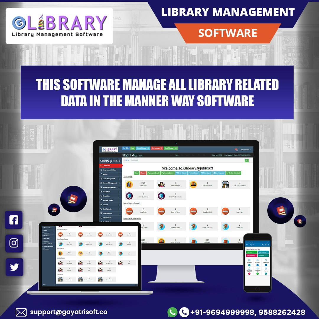 Glibrary - Library Management Software gallery image