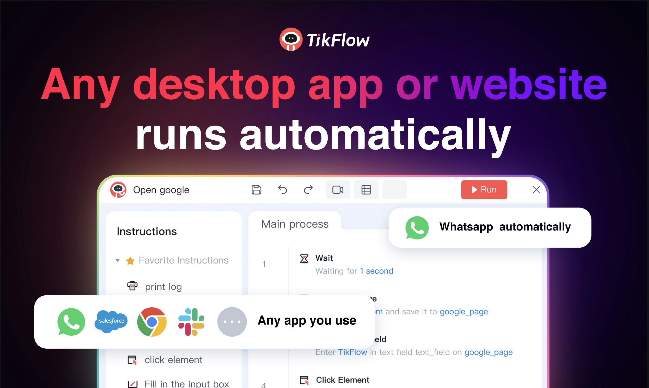 وسائط Tikflow جنوب إفريقيا - أتمتة لوحة المفاتيح والماوس بدون رمز على WINS & MAC 1