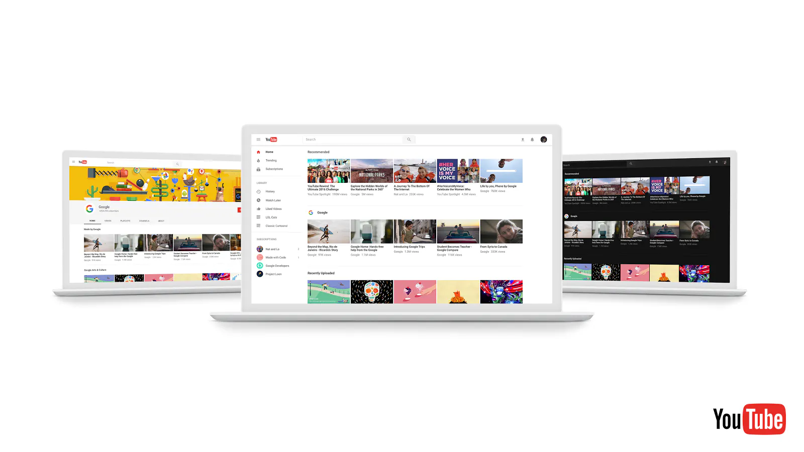 YouTube Redesign