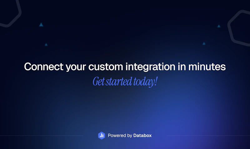 Custom Integrations by Databox screenshot 7