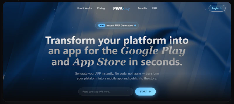 PWAEasy screenshot 1