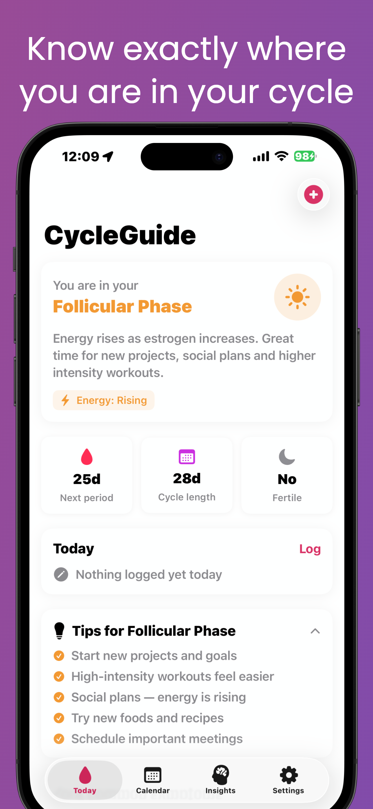 CycleGuide - Menstrual Tracker gallery image