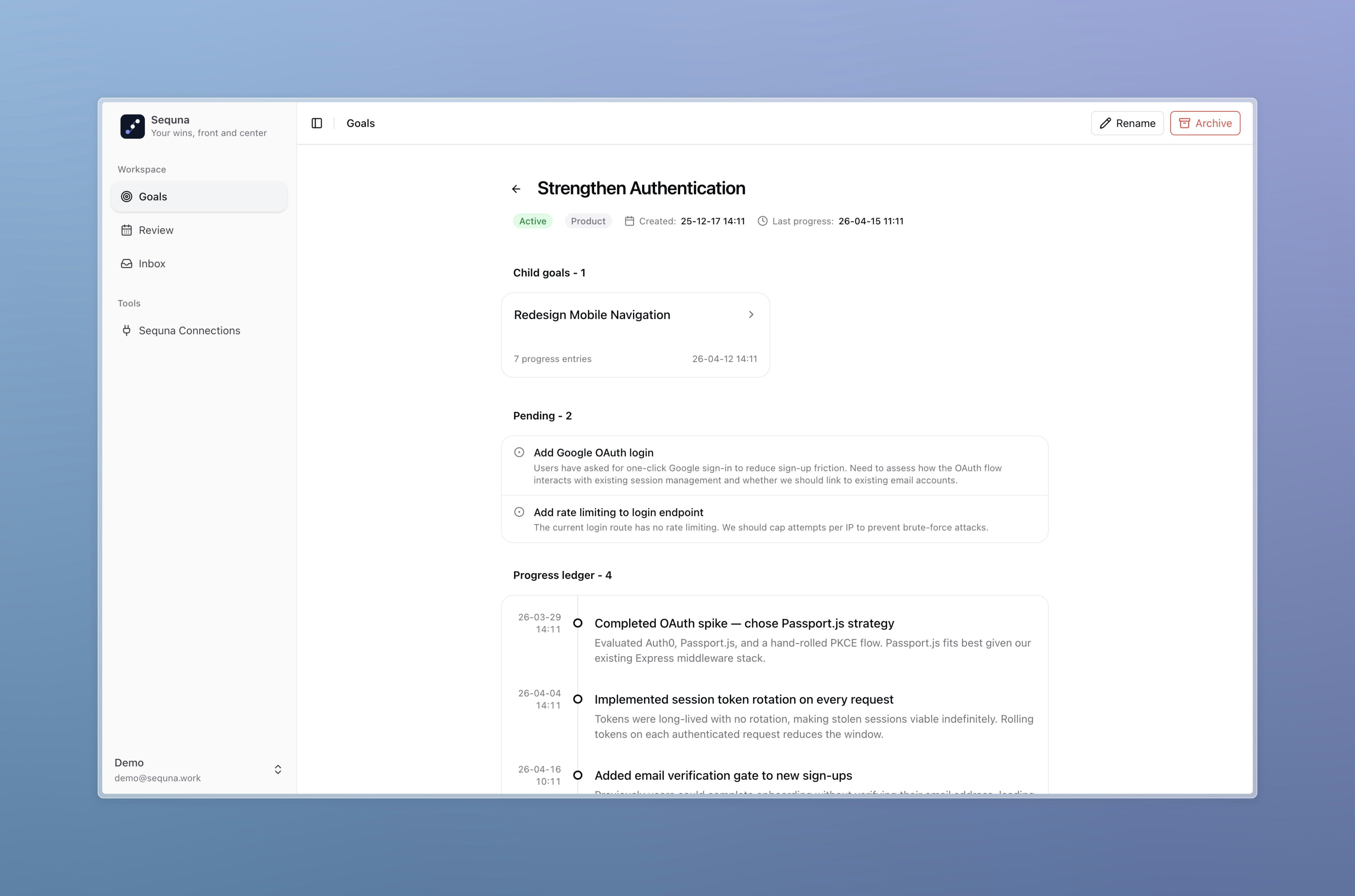 Sequna gallery image
