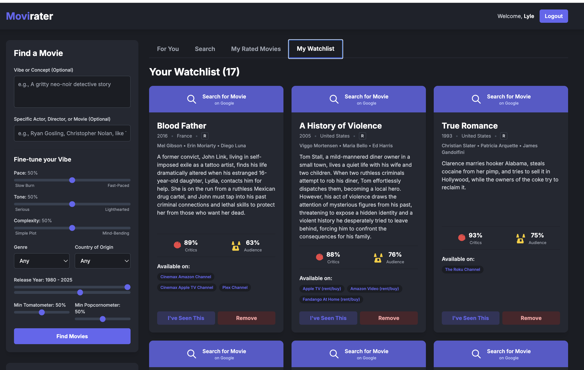 Movirater gallery image