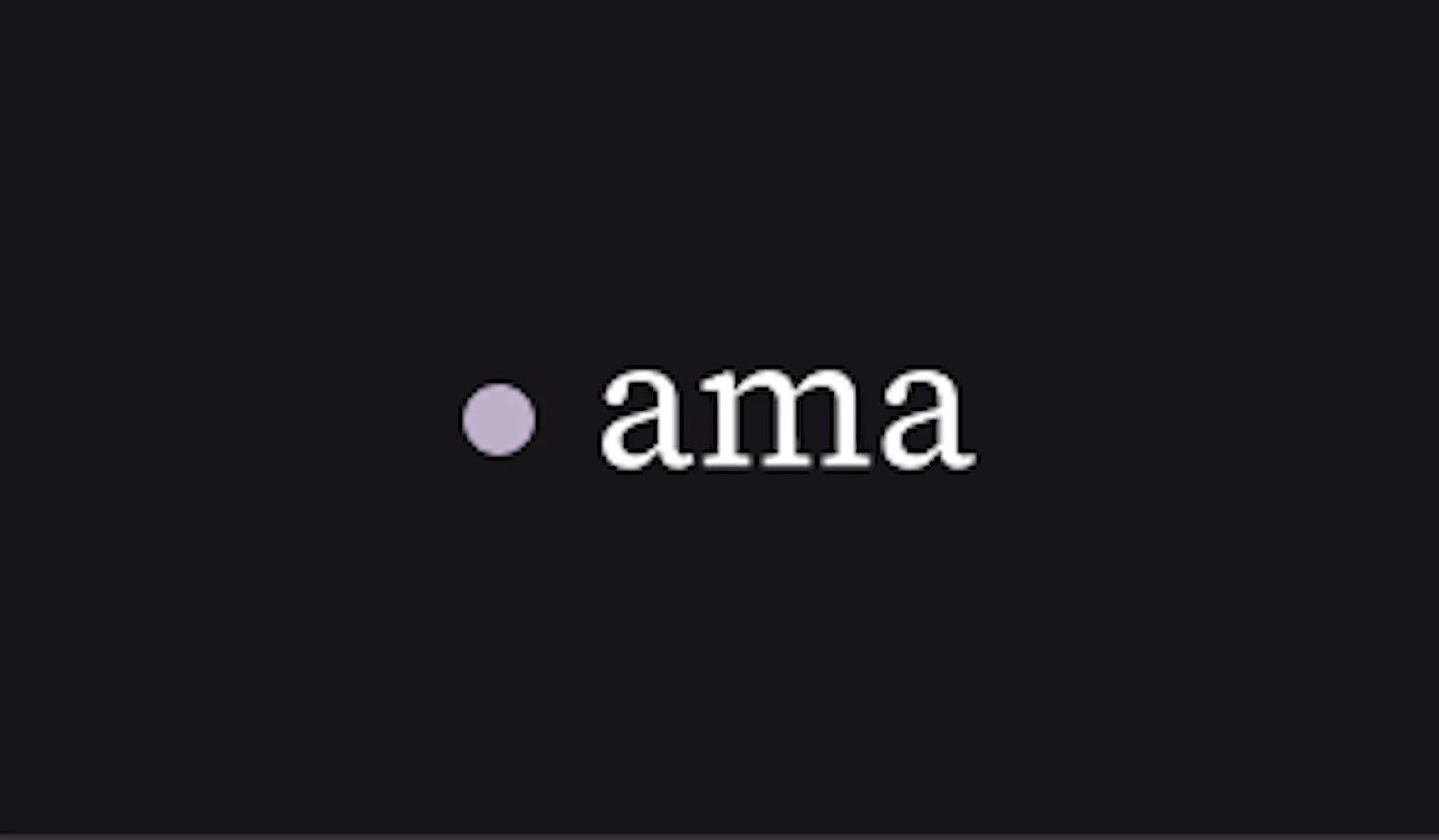 Ama — a quiet room for thinking screenshot 1