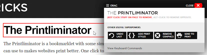 The Printliminator gallery image