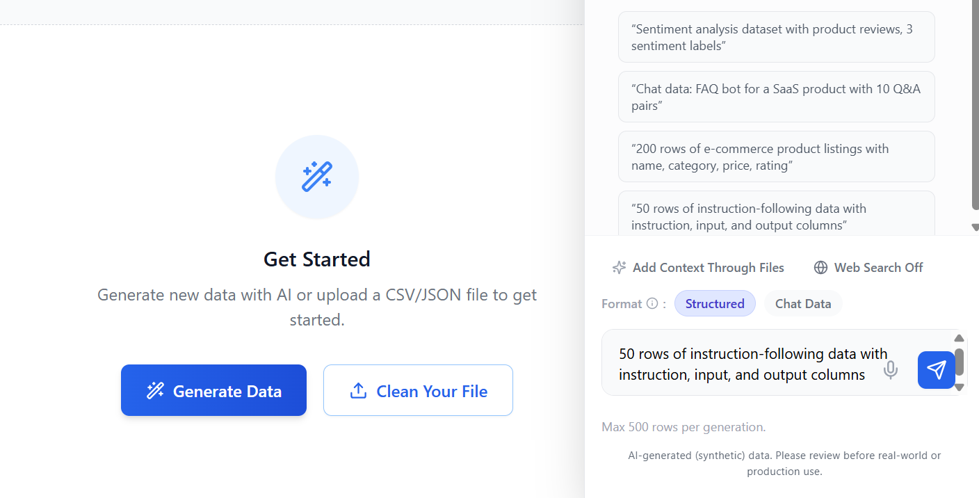 DataCreator AI gallery image