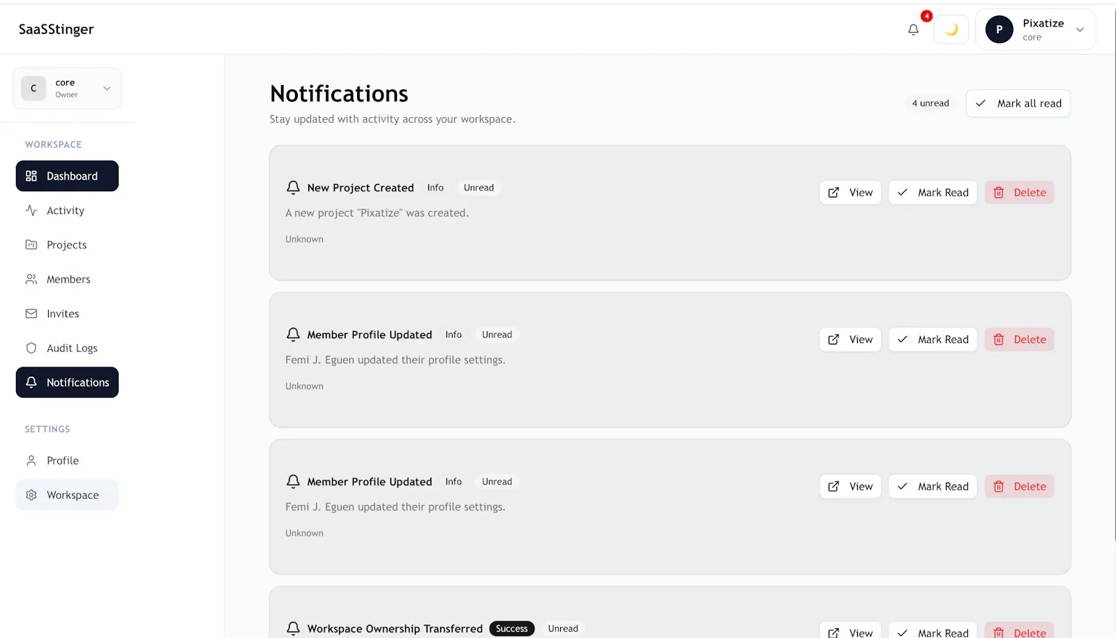 SaaSStinger Lite screenshot 11