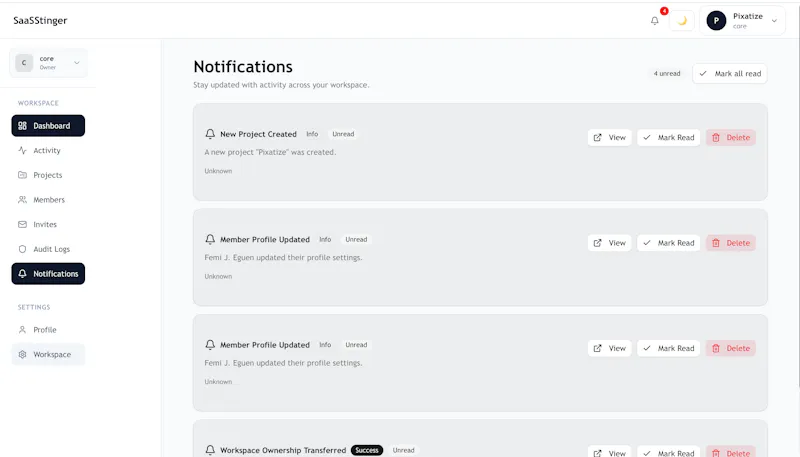 SaaSStinger Lite screenshot 11
