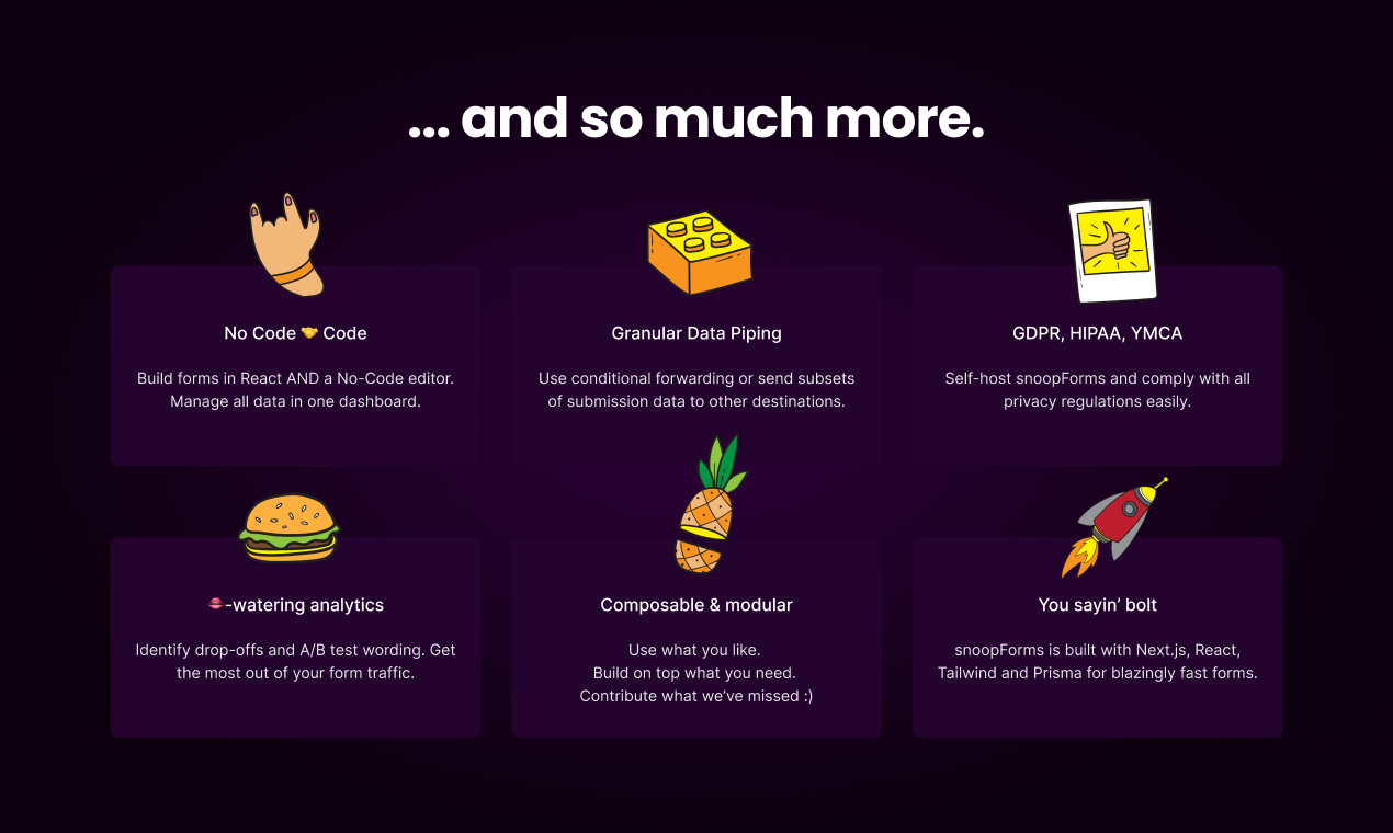 snoopForms - The open-source Typeform alternative, and much more media 5