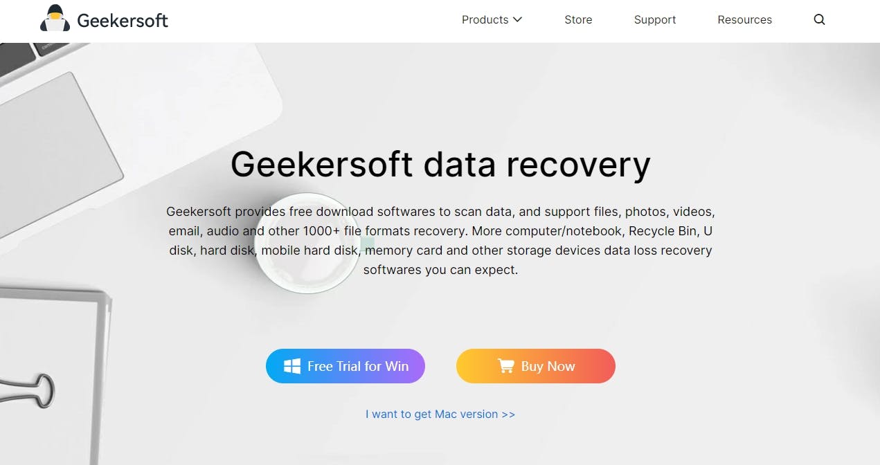 Geekersoft Data Recovery media 2
