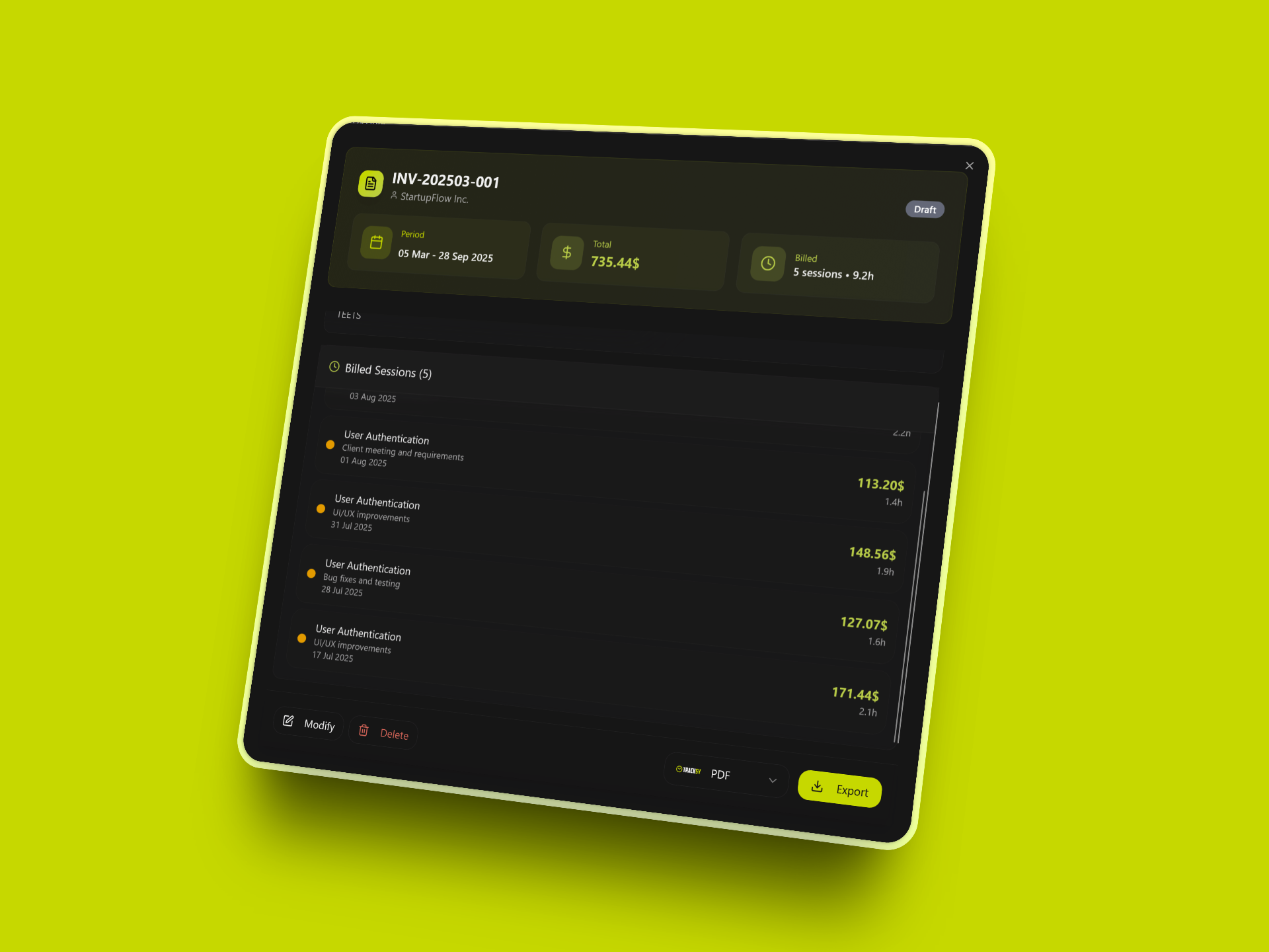 Tracksy gallery image