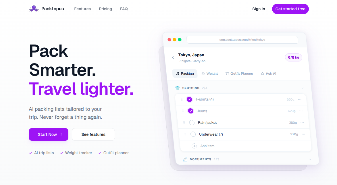 Packtopus gallery image