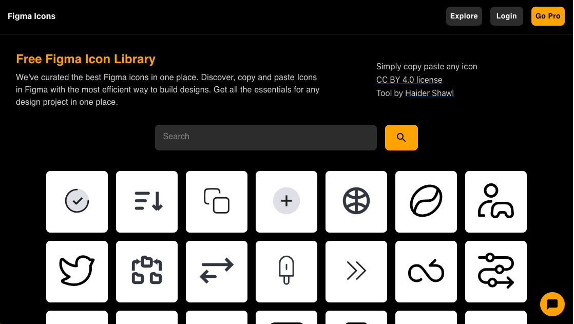 Média Icônes Figma gratuites 2