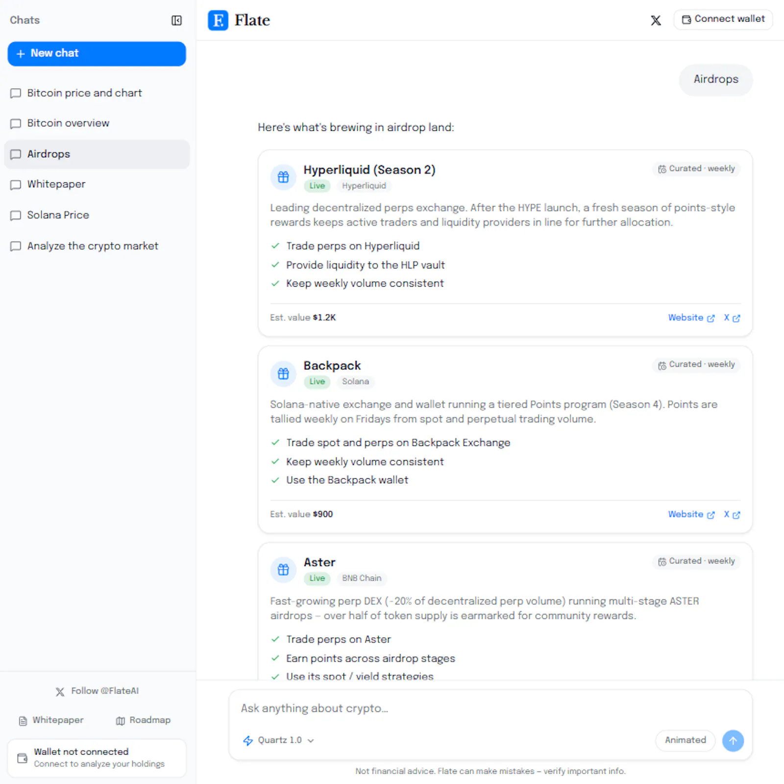 Flate screenshot 3