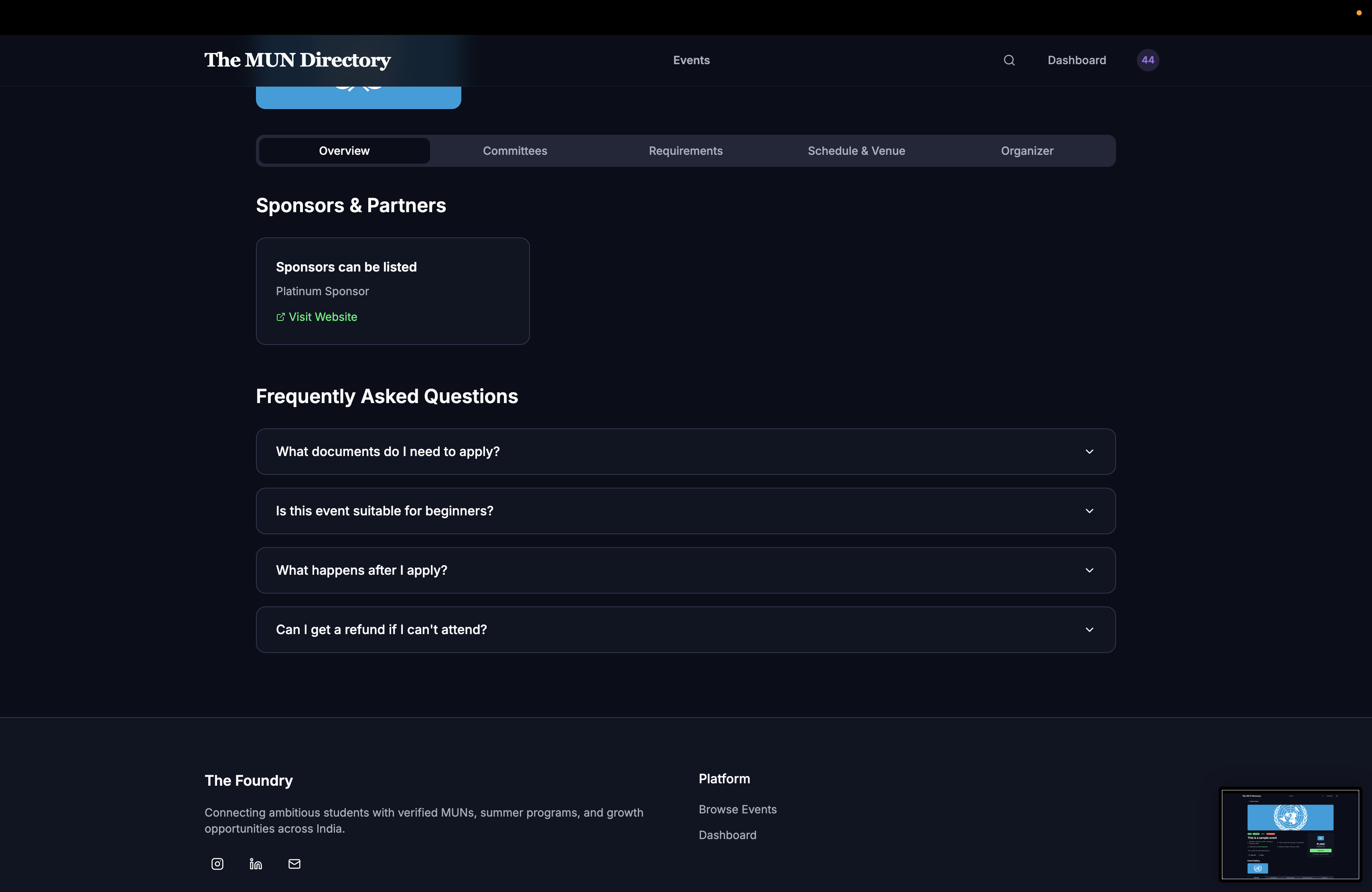 The MUN Directory gallery image