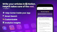 Mobile App Help Center SDK by HelpKit