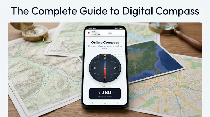 Online Compass screenshot 1