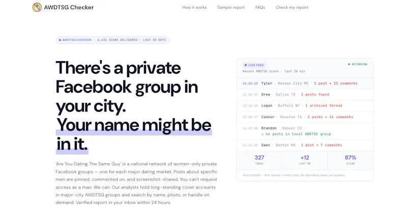 AWDTSG Checker screenshot 1