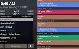 Calendar for Google Calendar for AppleTV media 3