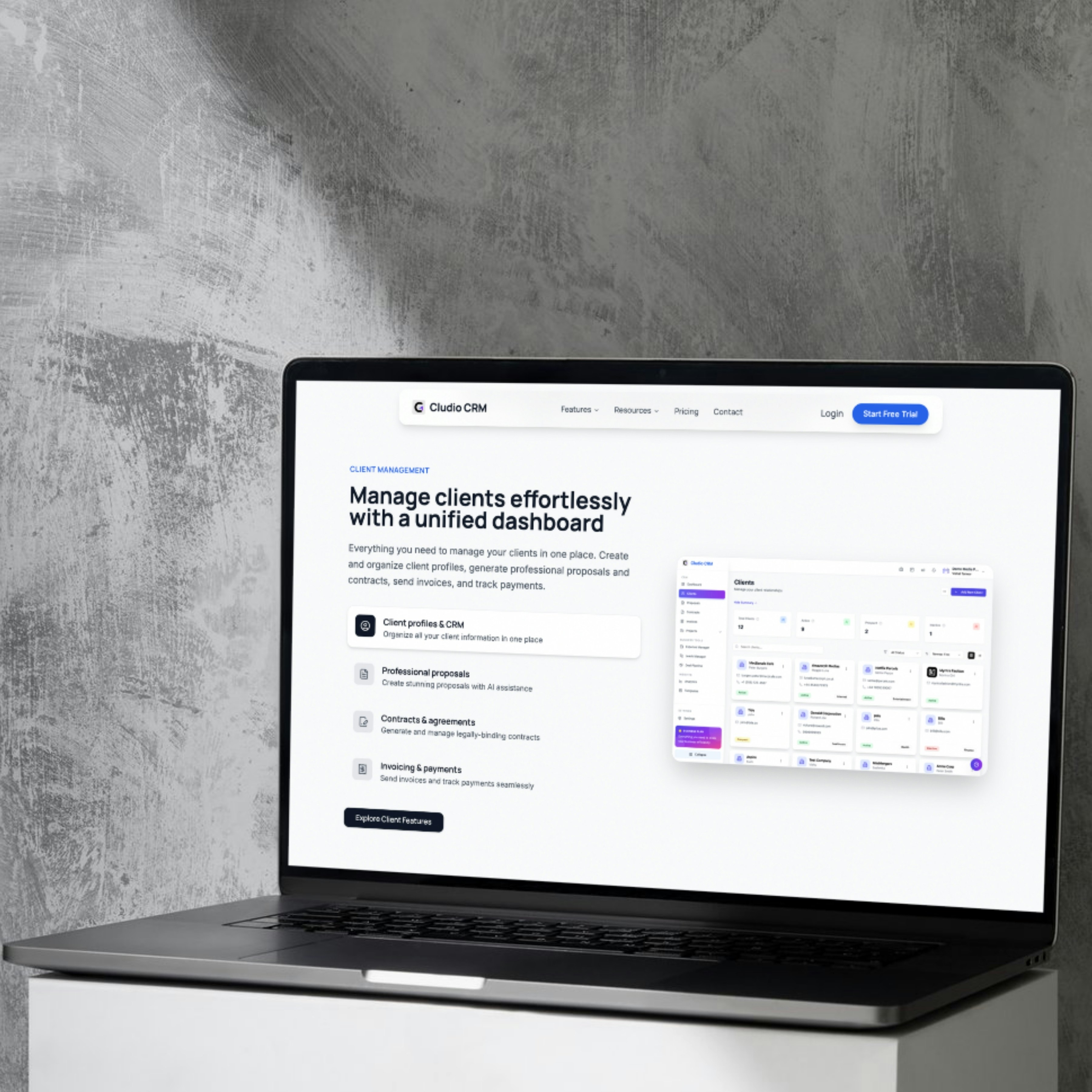 Cludio CRM gallery image