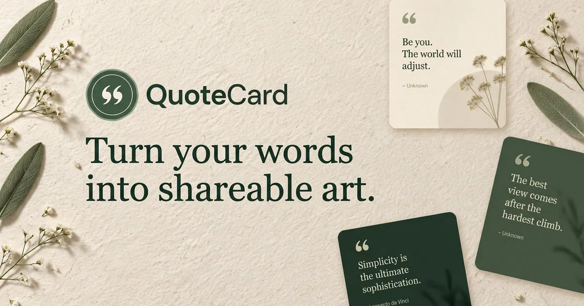 QuoteCard gallery image