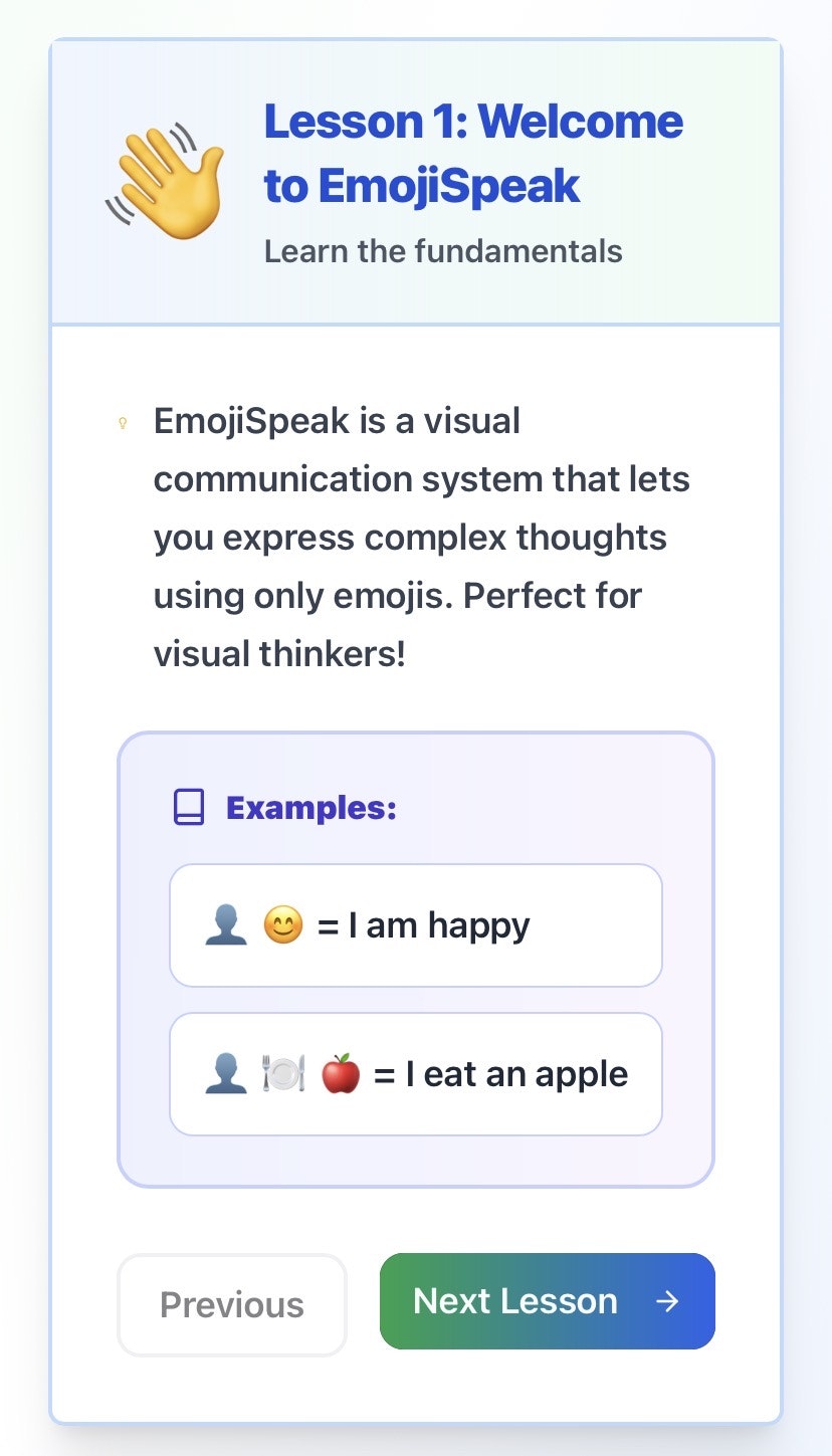 EmojiSpeak gallery image