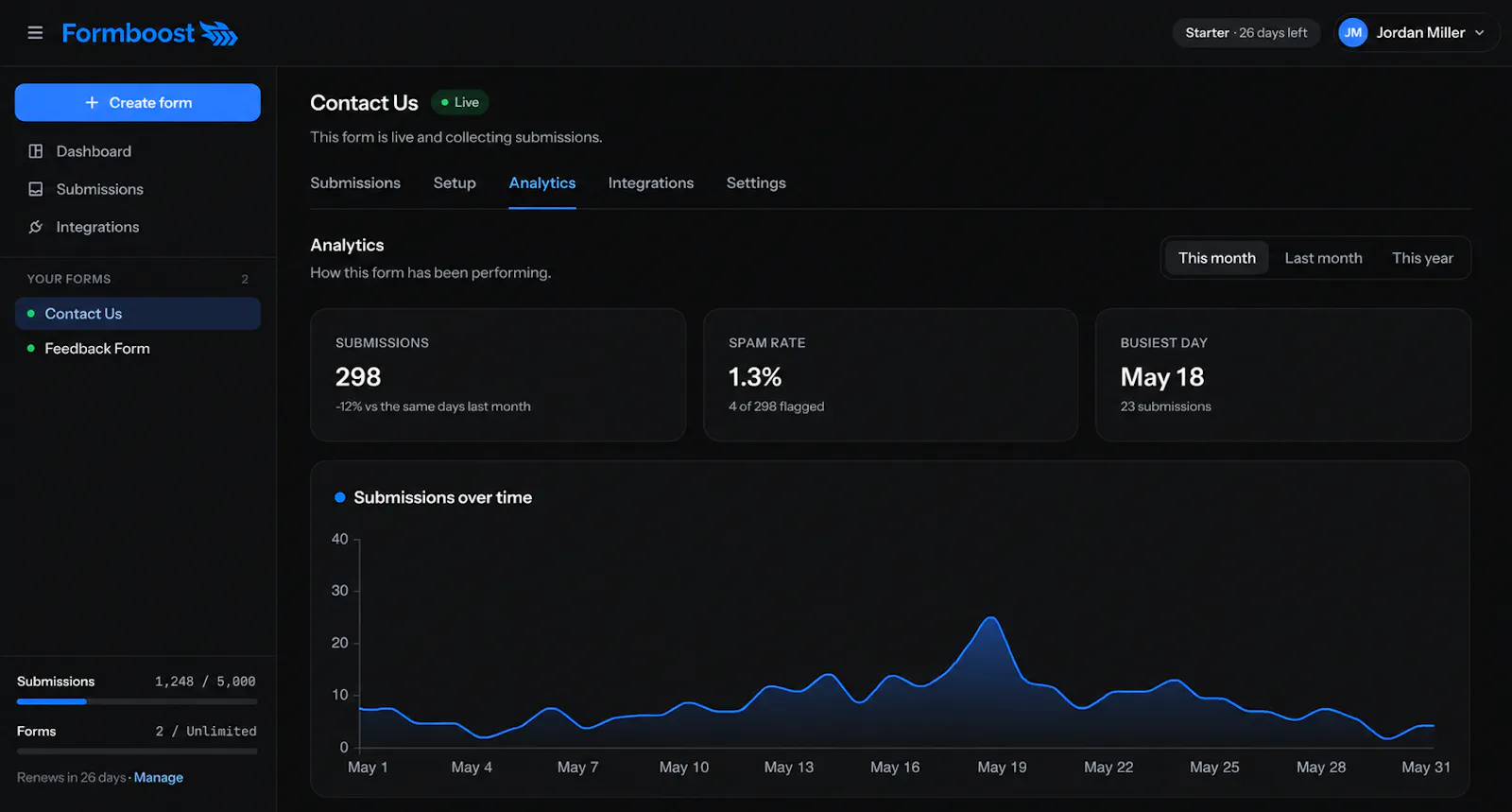 Formboost screenshot 4