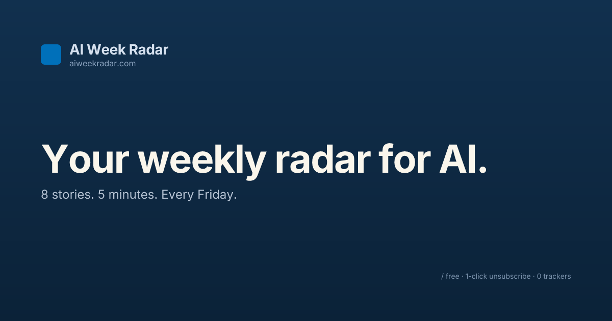 AI Week Radar gallery image