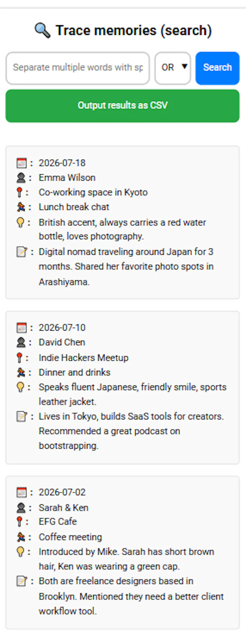WhoWhere screenshot 3