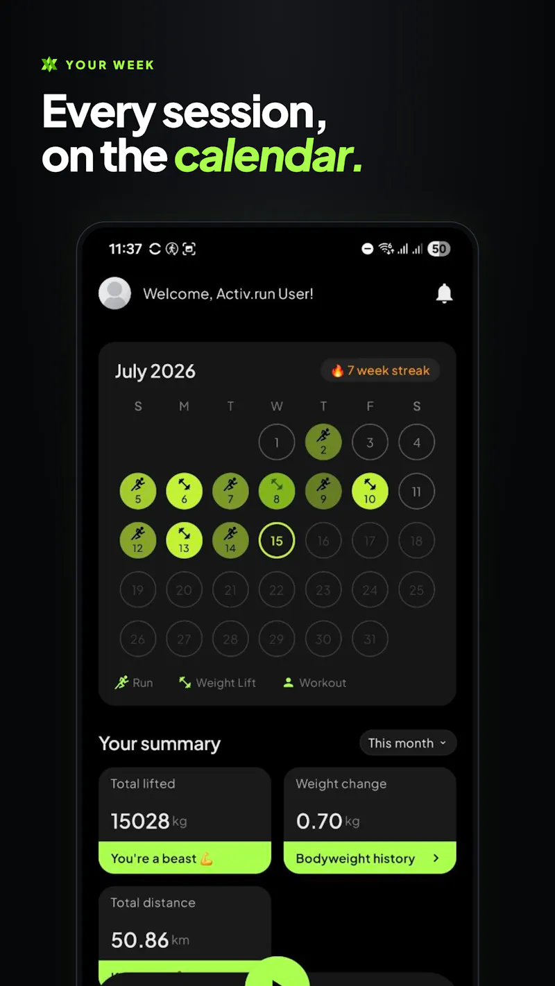 Activ.run screenshot 1