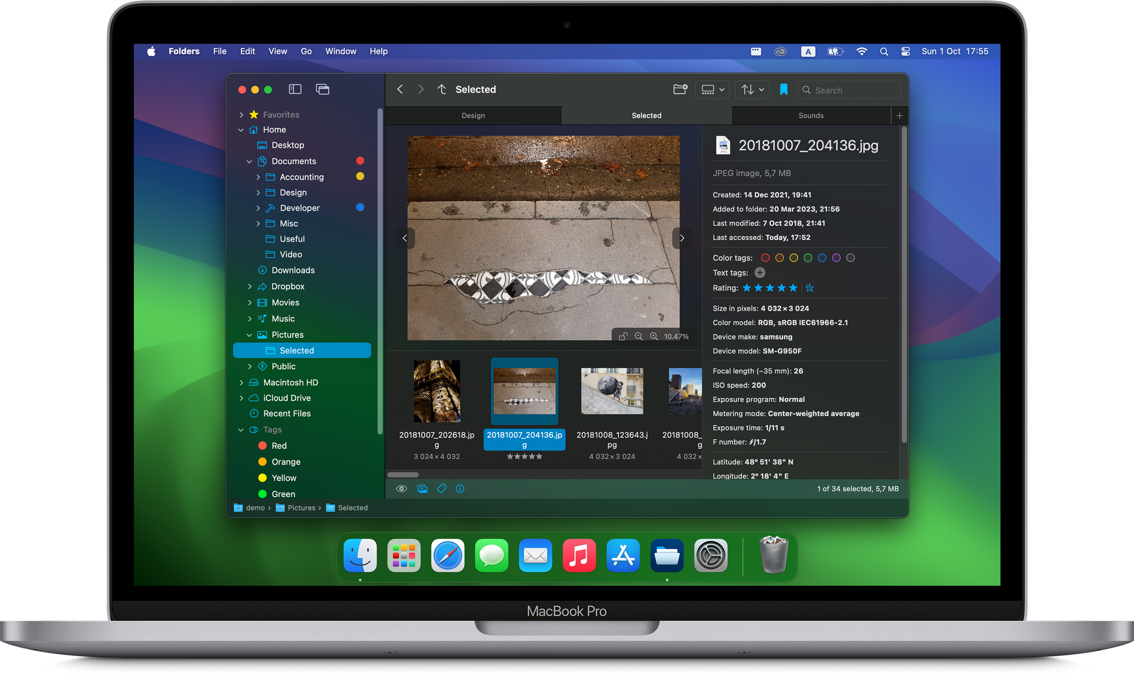 Média Gestionnaire de fichiers de dossiers - Le gestionnaire de fichiers macOS pour (ancien) utilisateurs de Windows 6