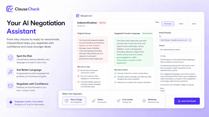 ClauseCheck screenshot 4