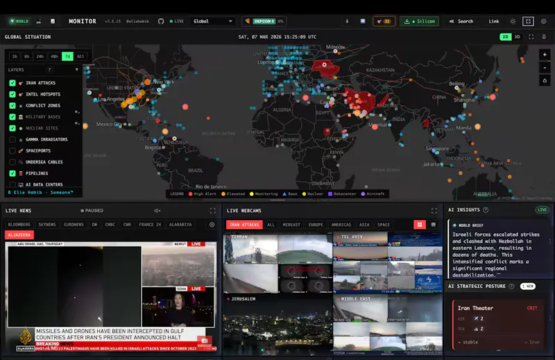 World Monitor screenshot 2