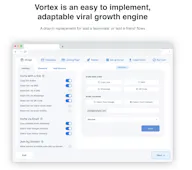 Vortex, 10X your k-factor for free.