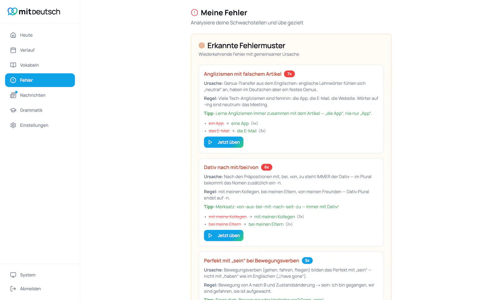 mitDeutsch screenshot 5