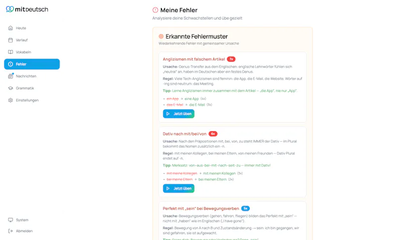 mitDeutsch screenshot 5