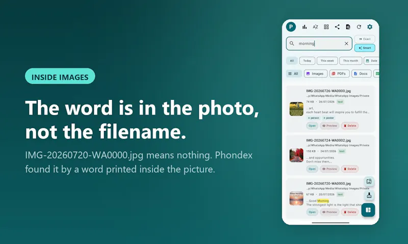 Phondex screenshot 2