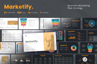 Business Marketing Plan Template gallery image