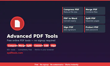 Advanced PDF Tools gallery image
