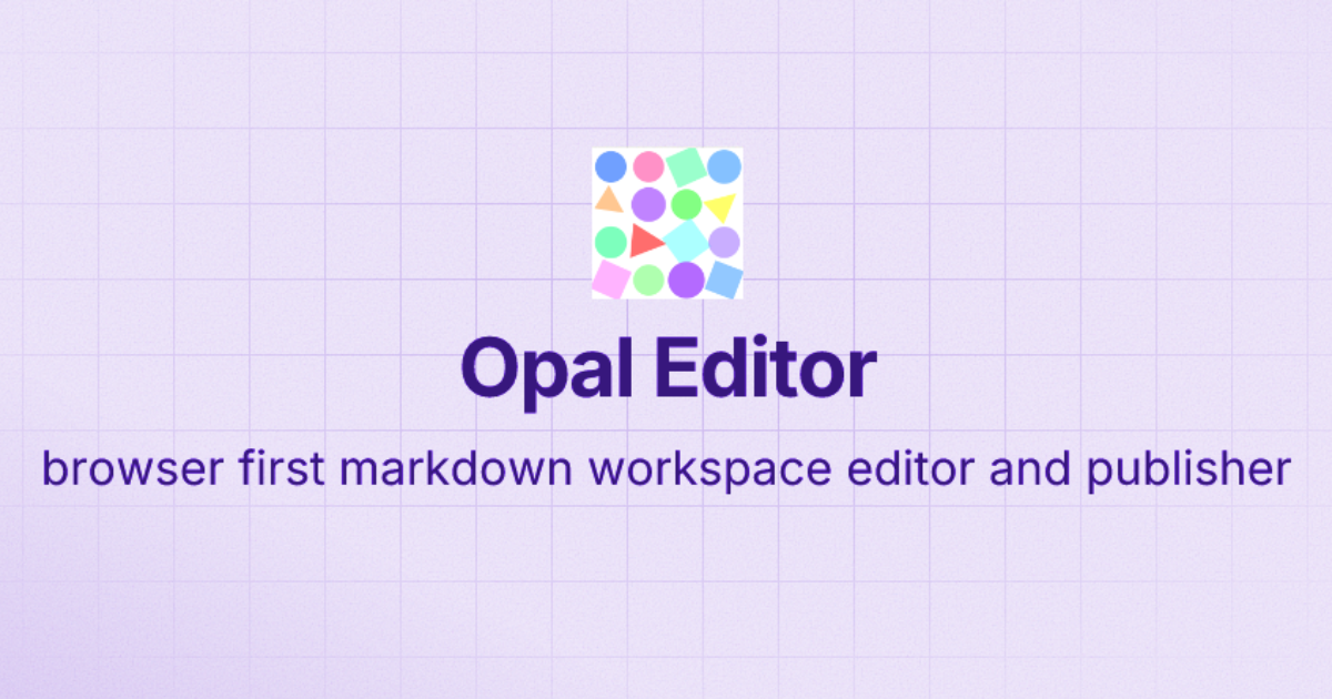Opal Editor gallery image