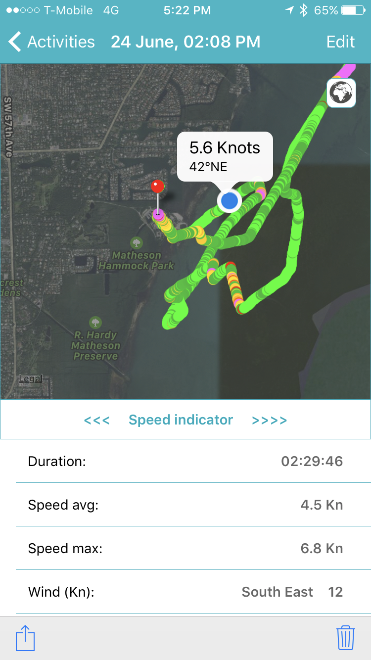 Water Speed for Apple Watch gallery image