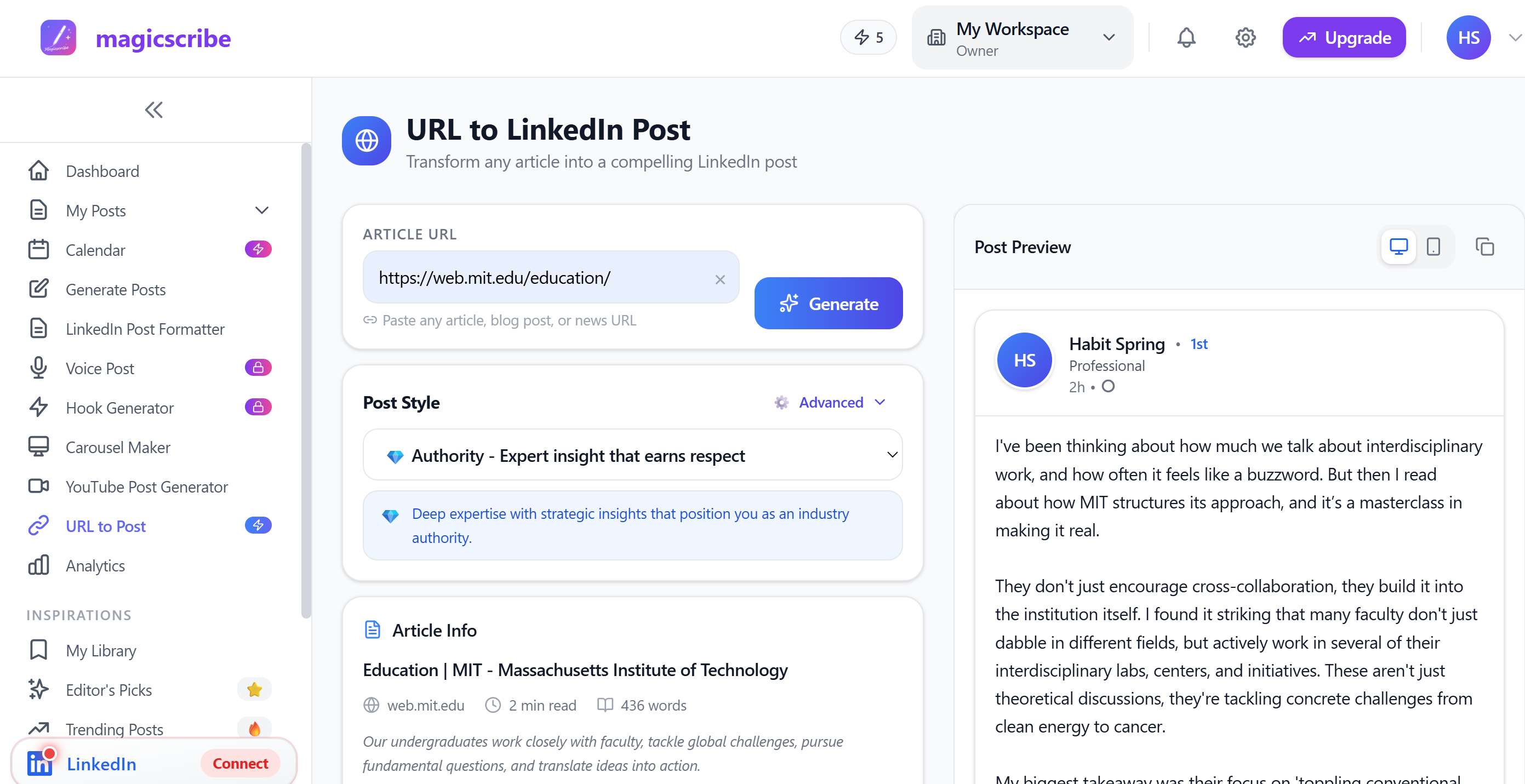 magicscribe gallery image