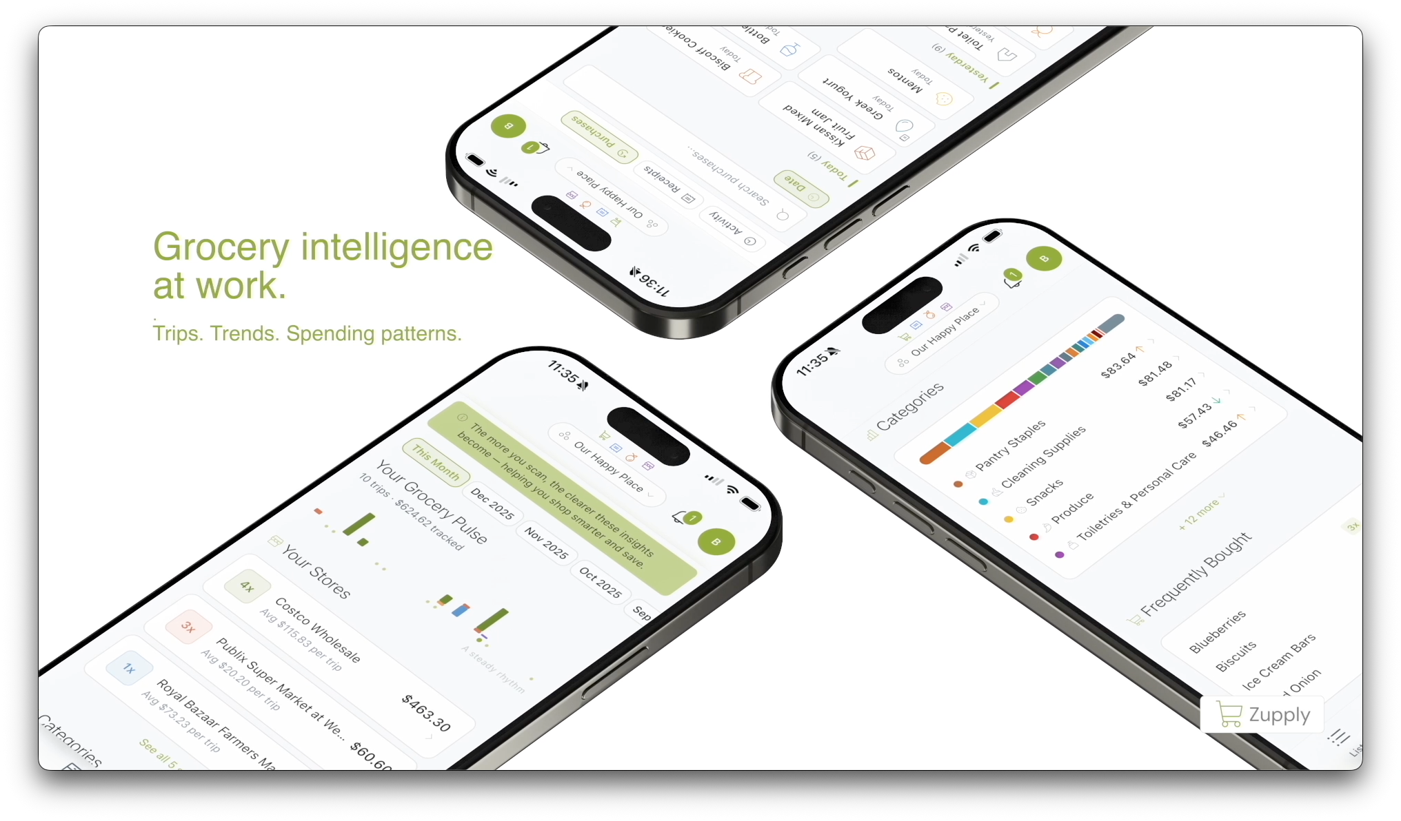 Zupply: Grocery lists with AI gallery image