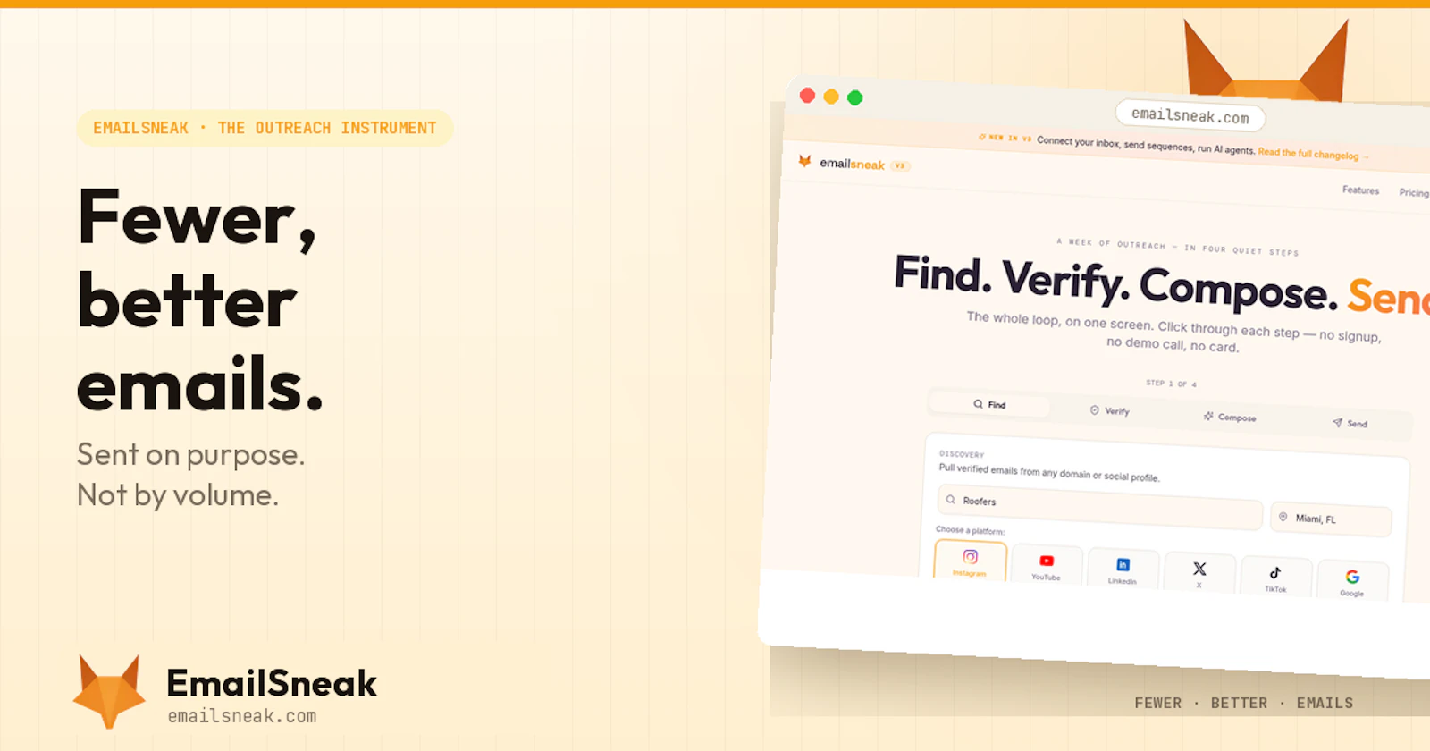 EmailSneak V3 screenshot 1
