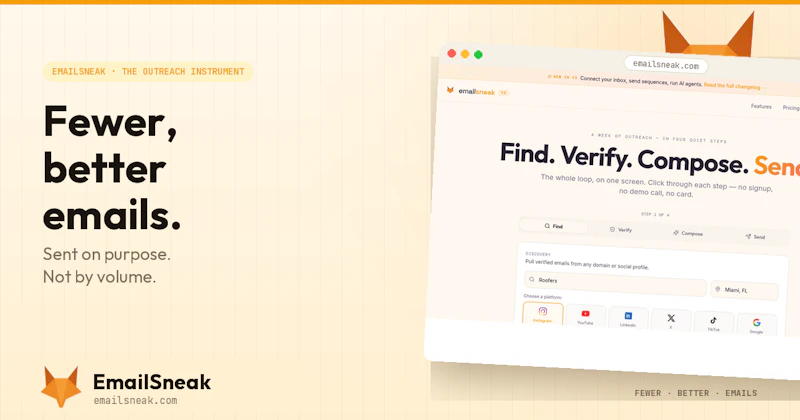 EmailSneak V3 screenshot 1