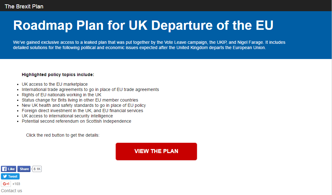 The Brexit Plan gallery image